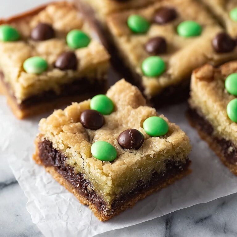 Mint Chocolate Chip Blondies to Satisfy Your Sweet Cravings Recipe