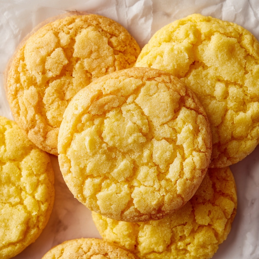 Vegan Lemon Cookies Recipe - Recipe Image