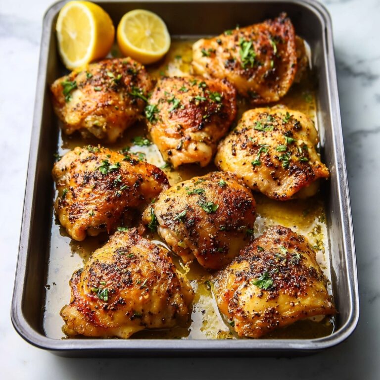 Baked Greek Lemon Chicken Recipe