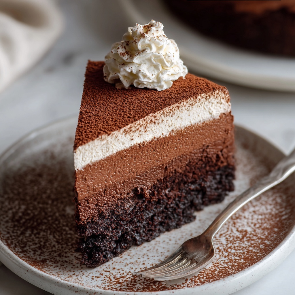 Chocolate Mousse Cake Recipe - Recipe Image