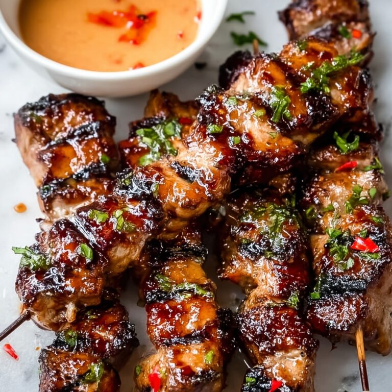 Bang Bang Chicken Skewers Recipe