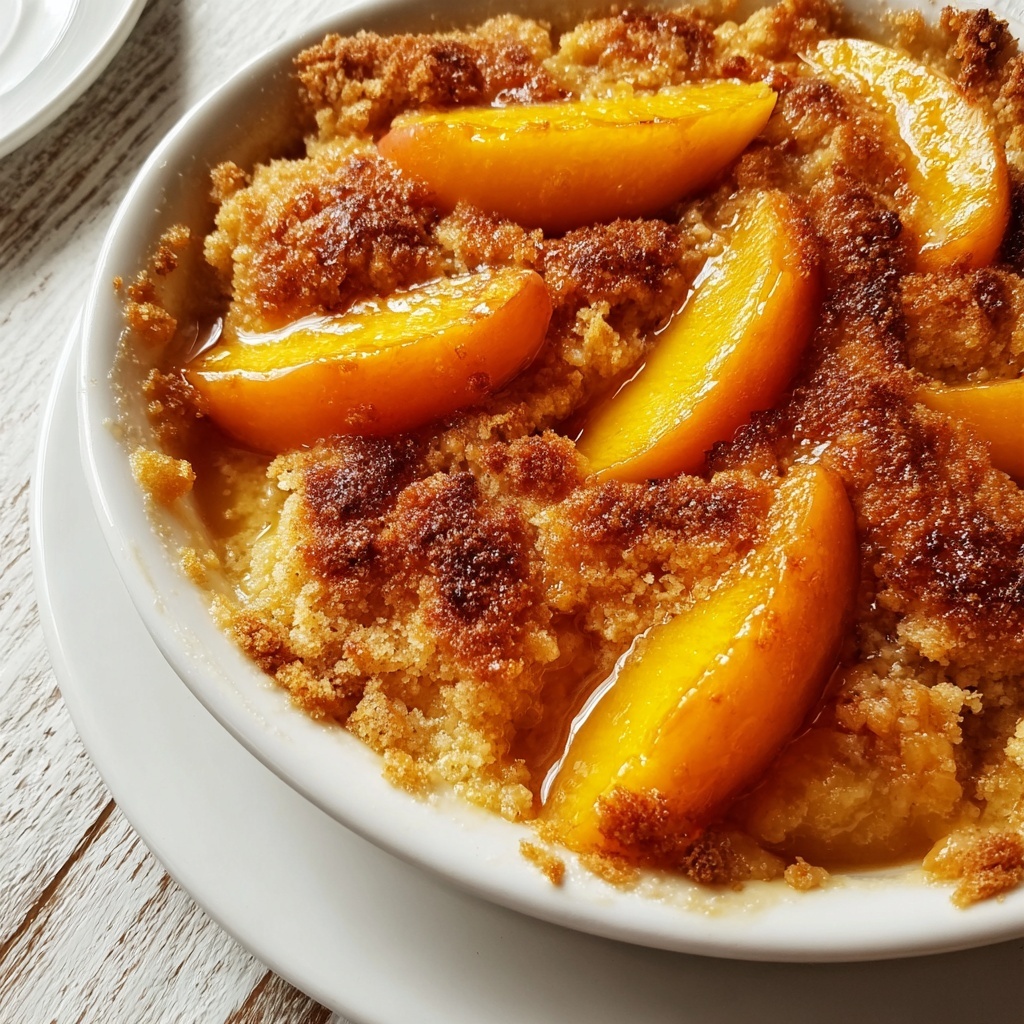 Southern Peach Cobbler Recipe - Recipe Image