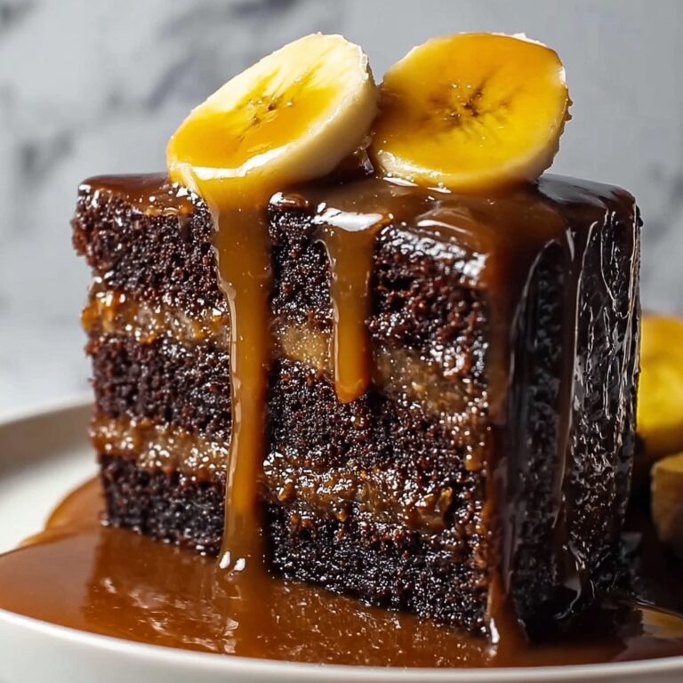 Chocolate & Caramelized Banana Bread Bliss Recipe