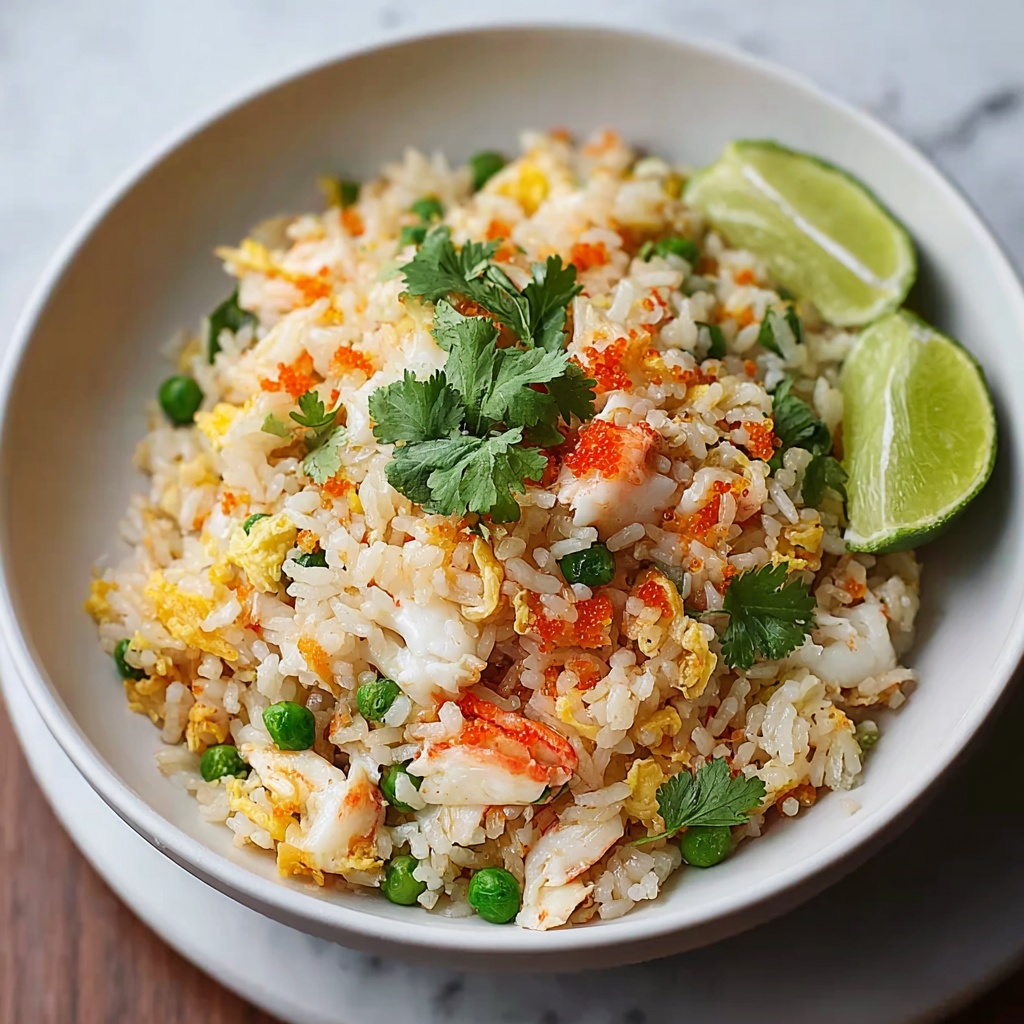 Thai Style Crab Fried Rice Recipe - Recipe Image