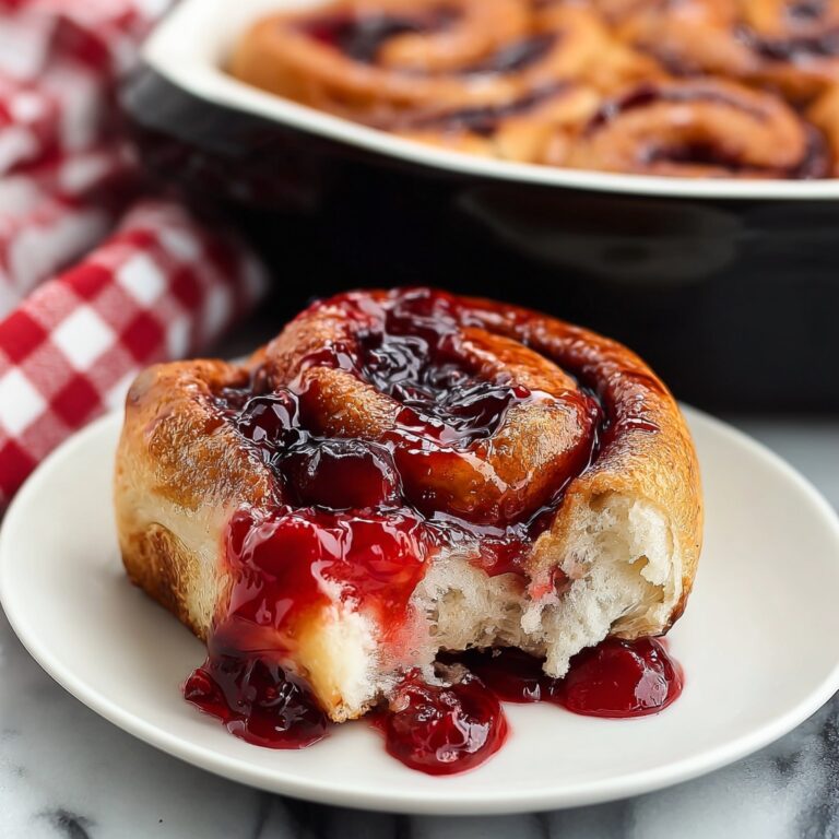 Crock Pot Cinnamon Rolls with Cherry Pie Filling Recipe