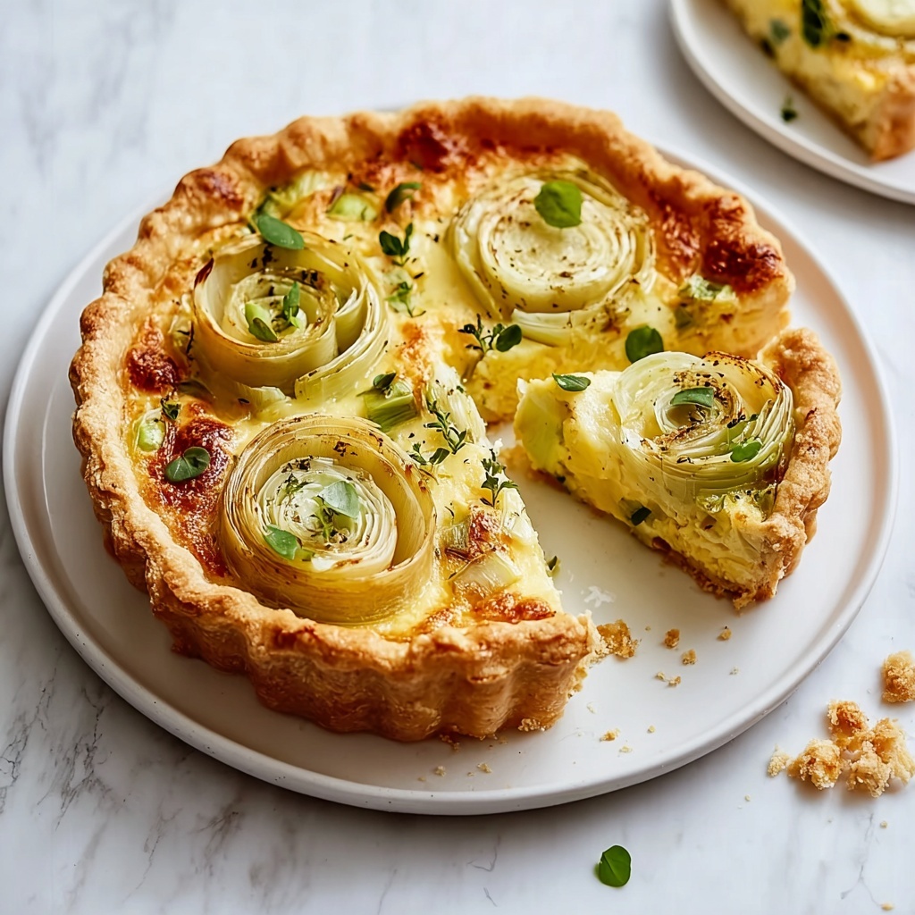 Herbed Leek Tarts Recipe - Recipe Image