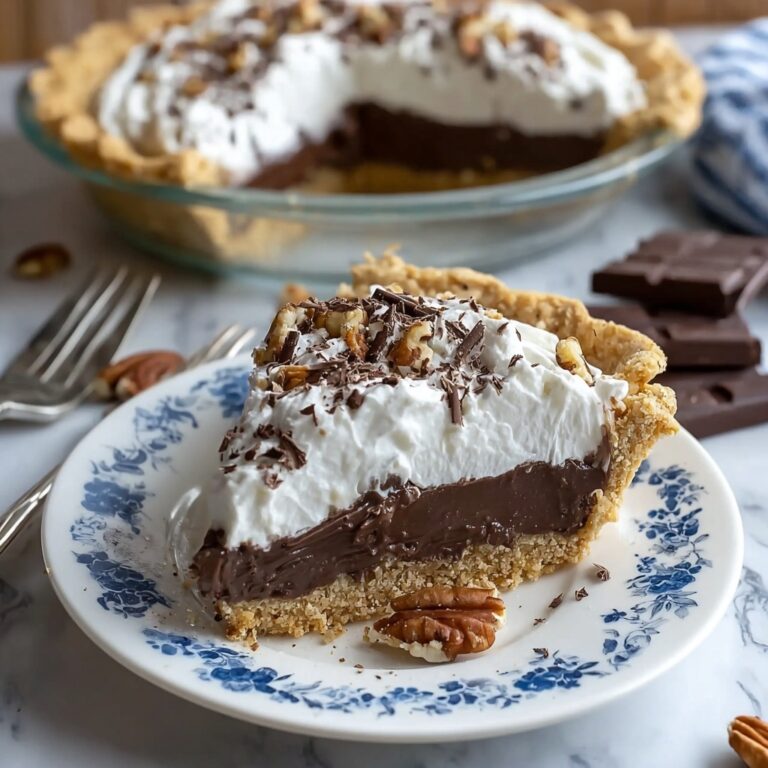 Chocolate Icebox Pie Recipe