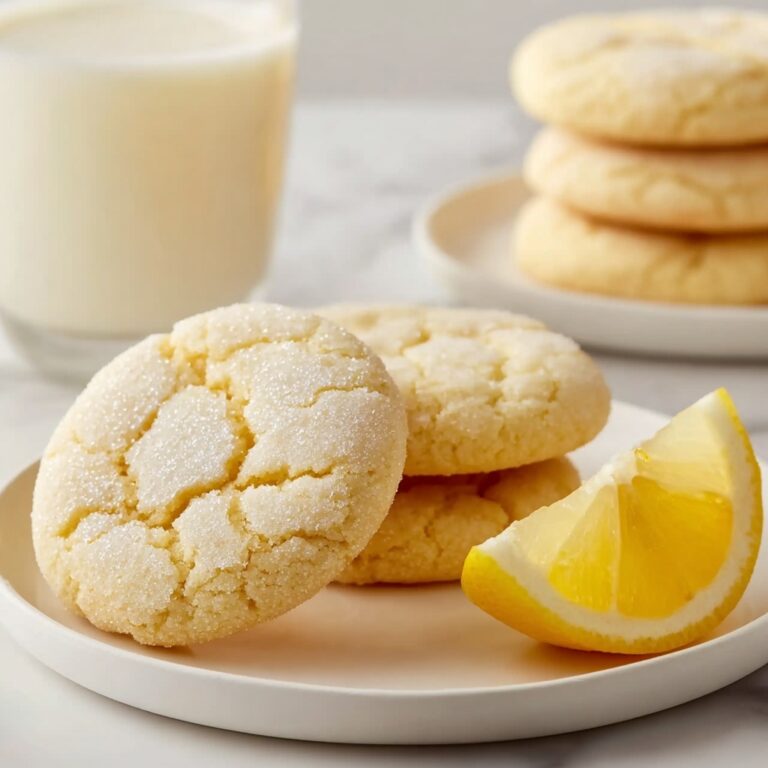 Lemon Sugar Cookies Recipe
