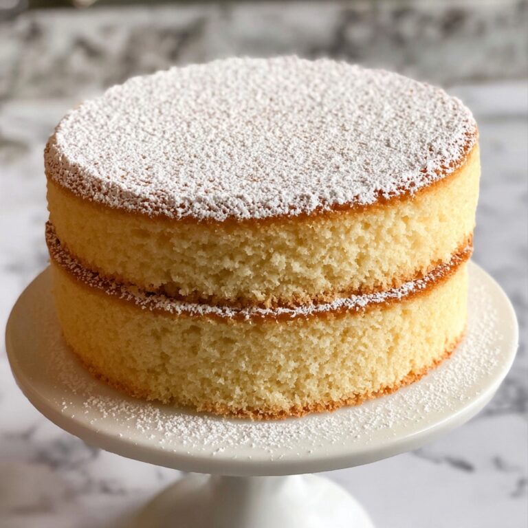 Vanilla Sponge Cake Recipe