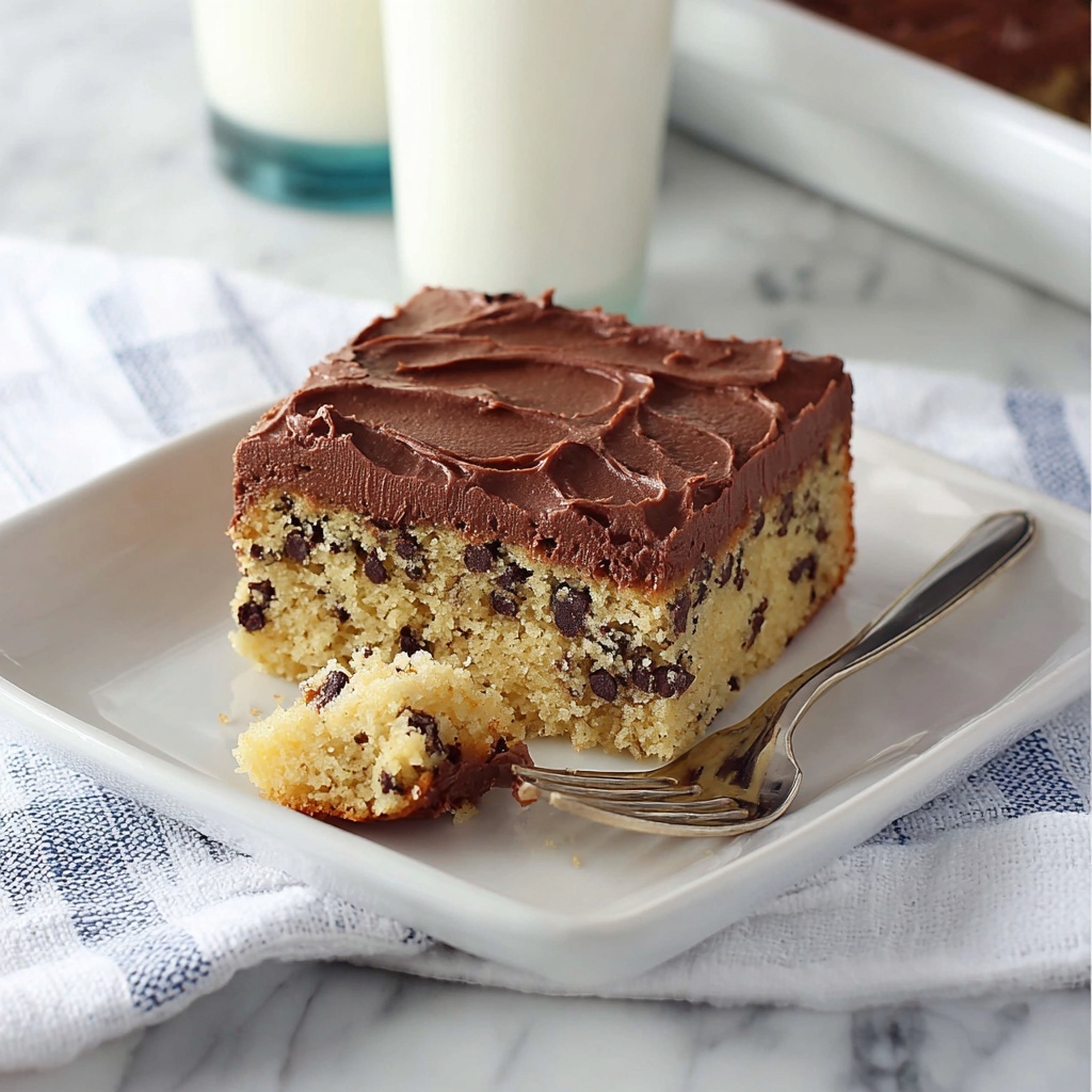 Chocolate Chip Banana Cake Recipe - Recipe Image