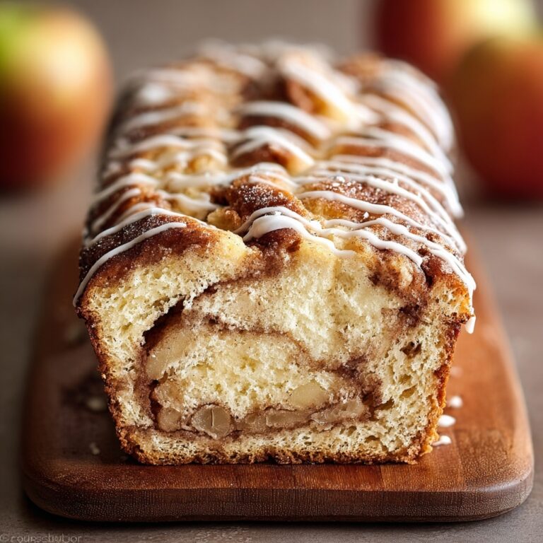 Cinnamon Swirl Apple Fritter Bread Recipe