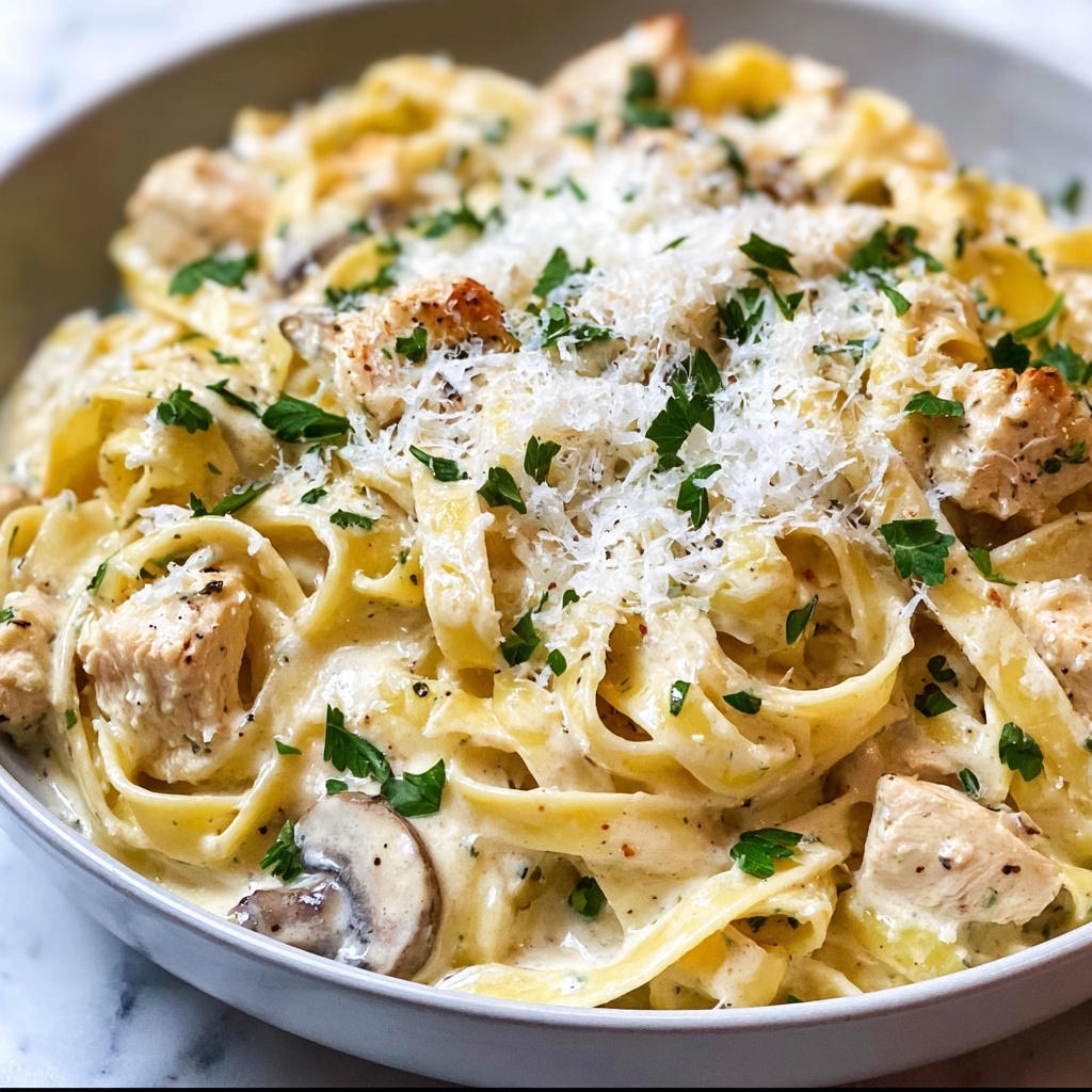 Chicken Alfredo Skillet Recipe - Recipe Image
