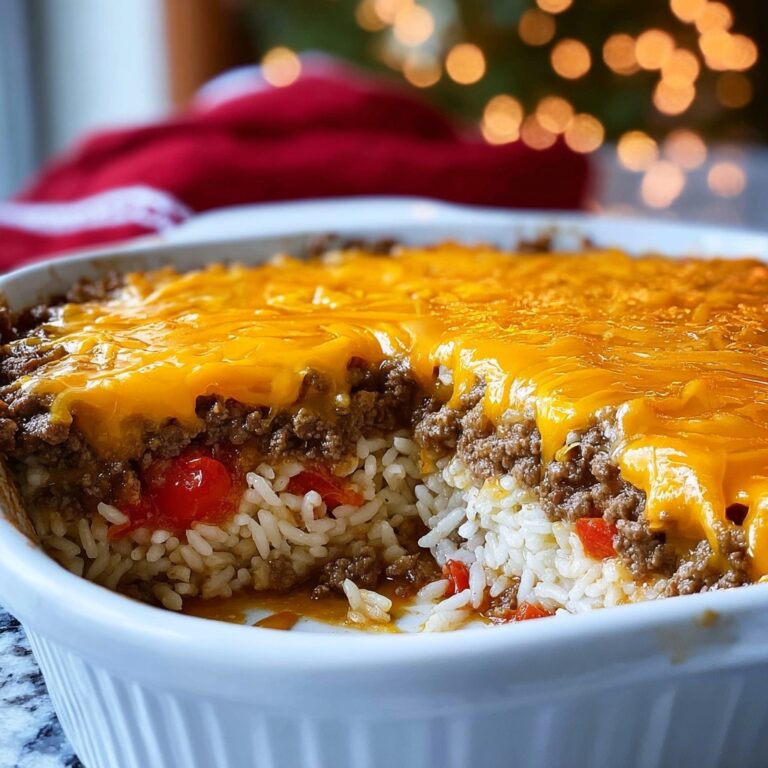 Beef & Rice Casserole: 7 Comforting Reasons to Indulge Recipe
