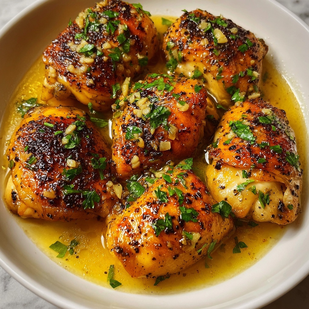 Garlic Butter Chicken Skillet Recipe - Recipe Image