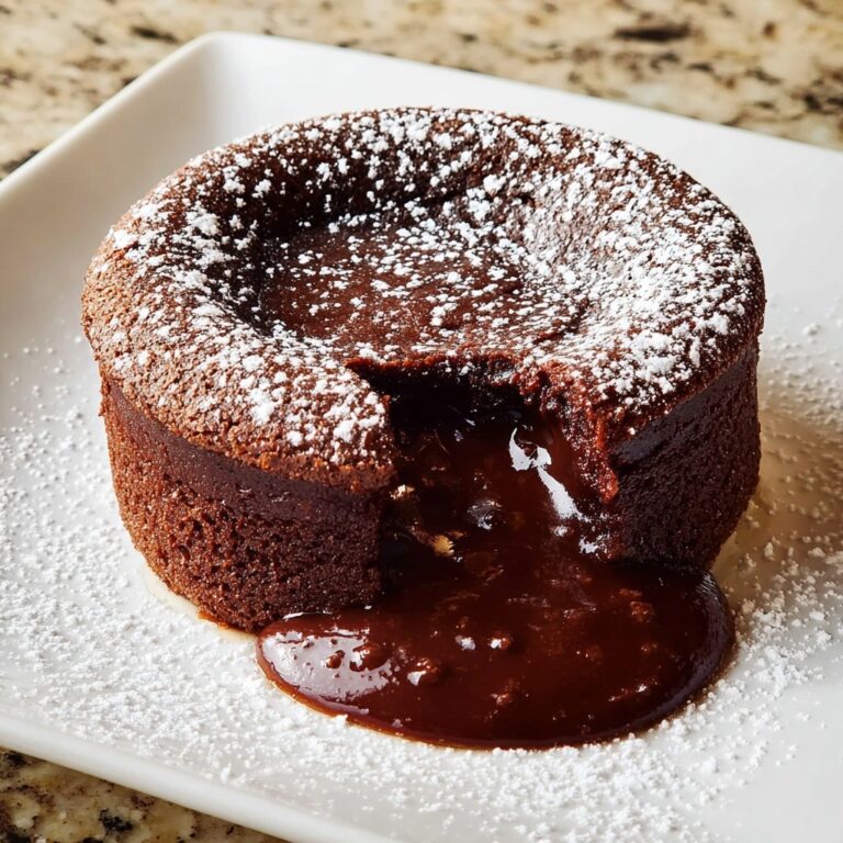 Cinnamon Spiced Chocolate Lava Cakes Recipe