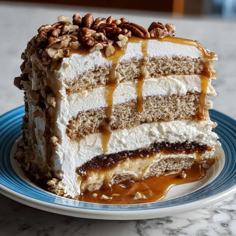 Creme Brulee Caramel Pecan Cake Recipe