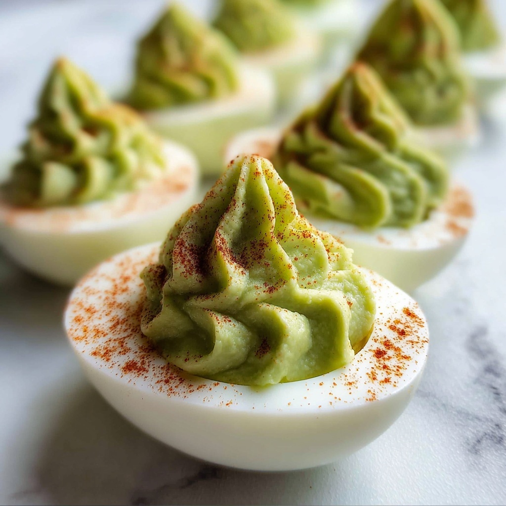 Avocado Deviled Eggs: 7 Creamy Joys You Can't Resist Recipe - Recipe Image