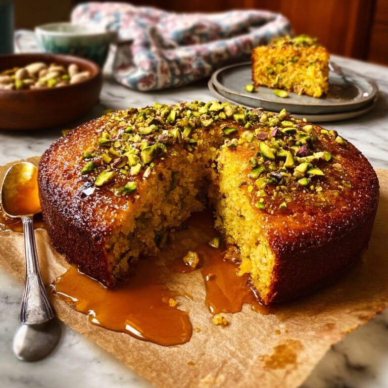 Cardamom Orange Zest Cake with Pistachio Crunch Recipe