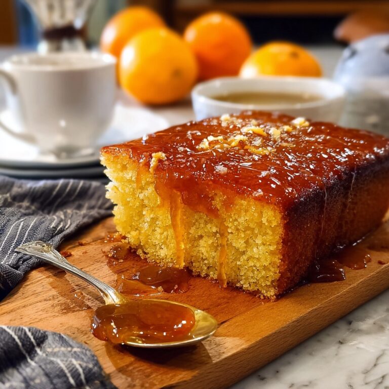 Turkish Revani Cake with Citrus Syrup Recipe