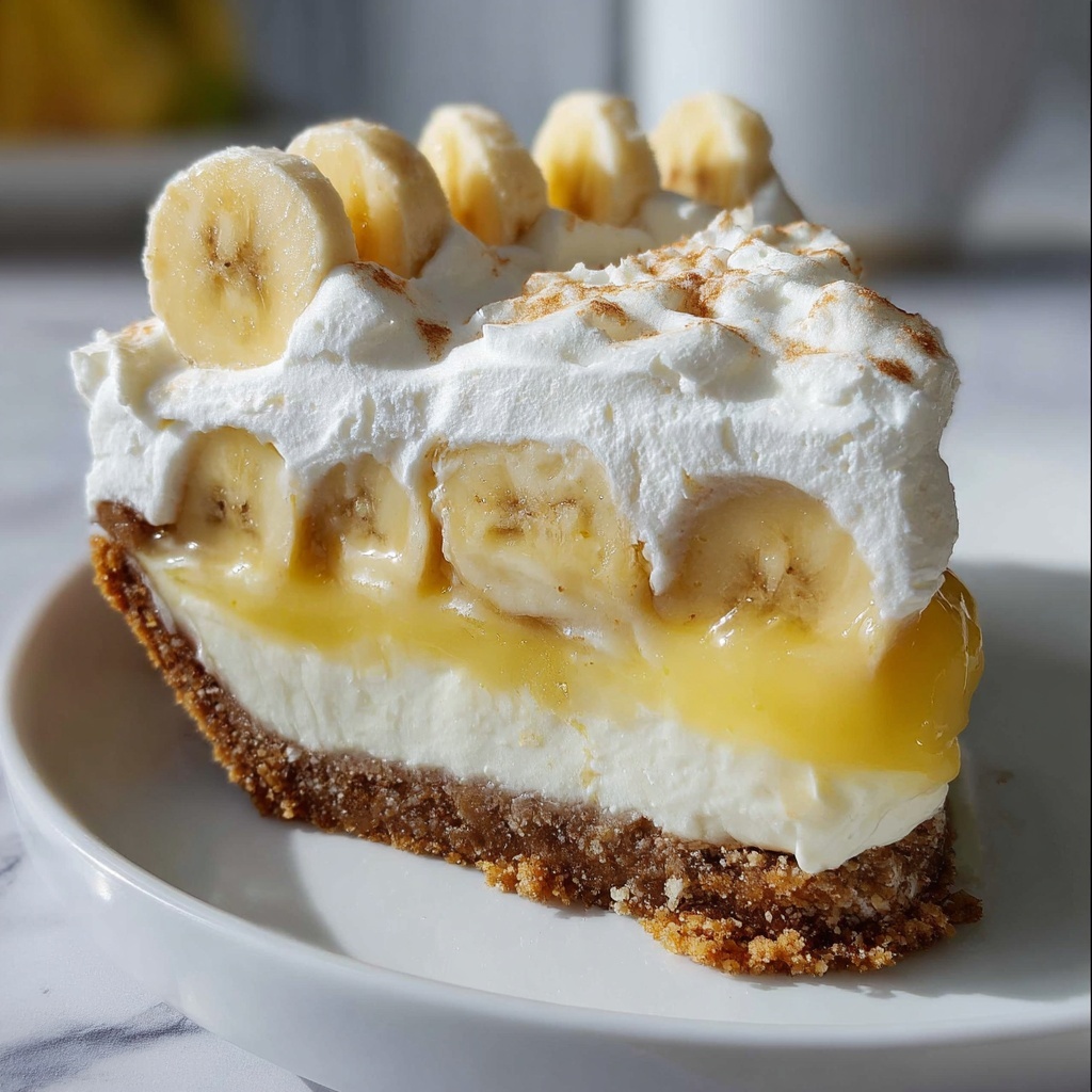 Banana Cream Cheesecake Recipe: 7-Layer Deliciousness Recipe - Recipe Image