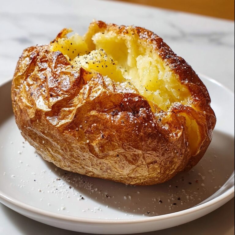Perfect Baked Potato Recipe: 7 Steps to Crispy Bliss Recipe