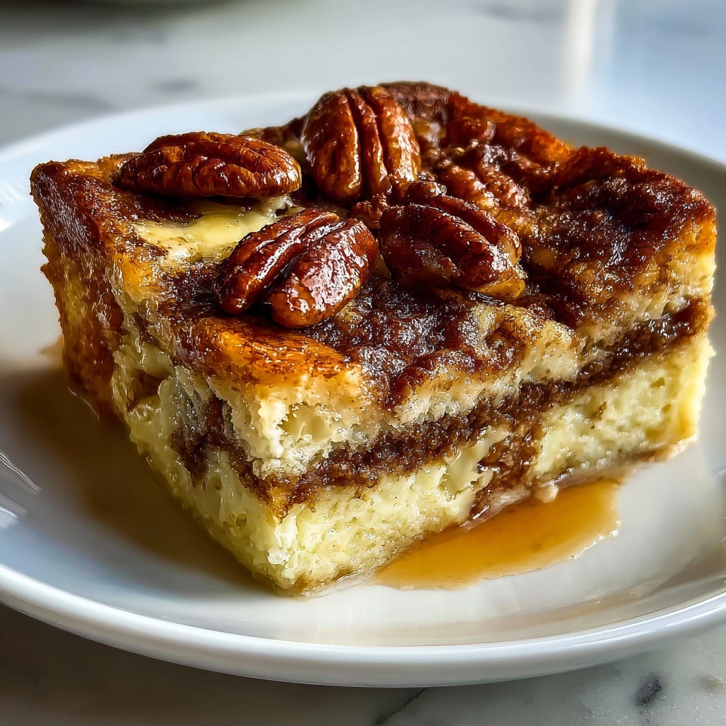 Warm Pecan Pie Bread Pudding: A Cozy Dessert for You Recipe - Recipe Image