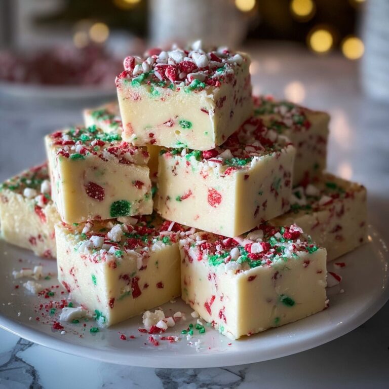 Candy Cane Fudge Recipe