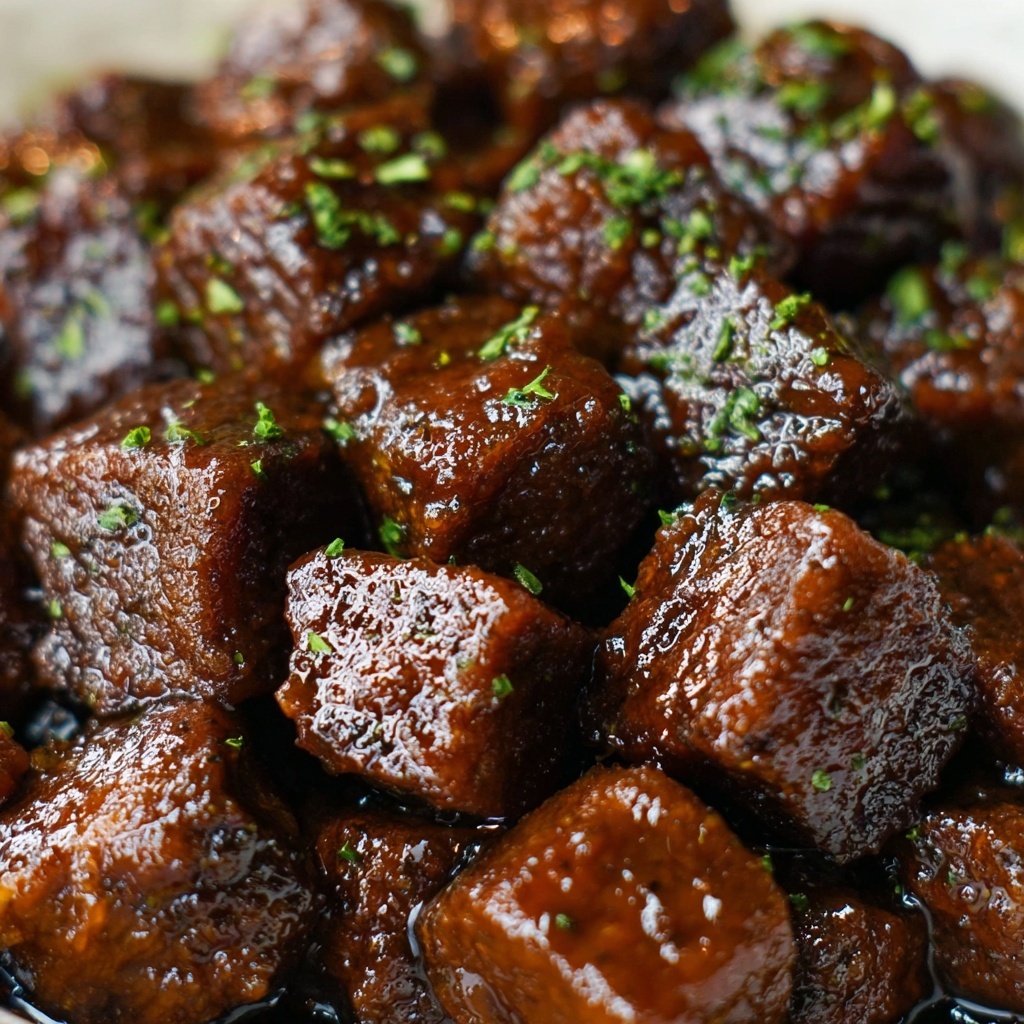 Steak Bites with Cowboy Butter Recipe - Recipe Image