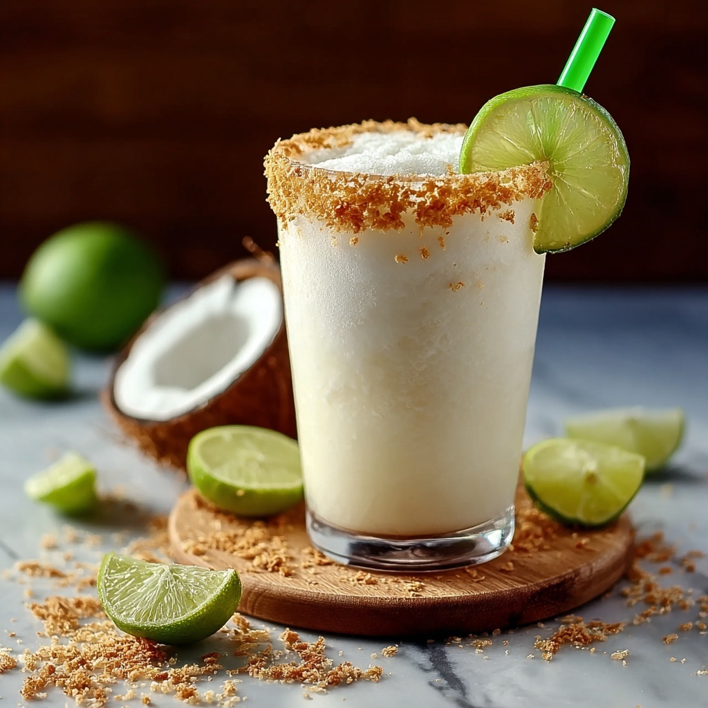 Coconut Lime Drink Recipe - Recipe Image