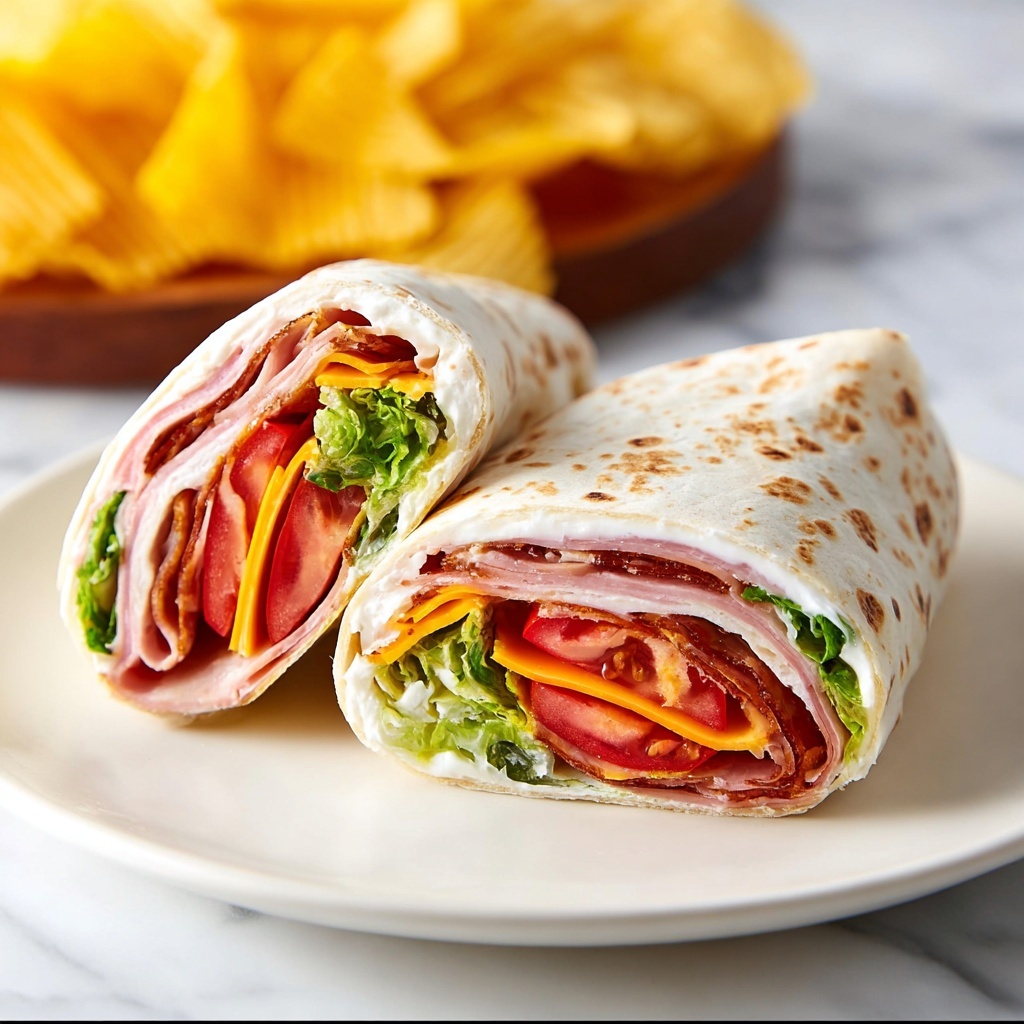 Turkey Ranch Club Wraps Recipe - Recipe Image
