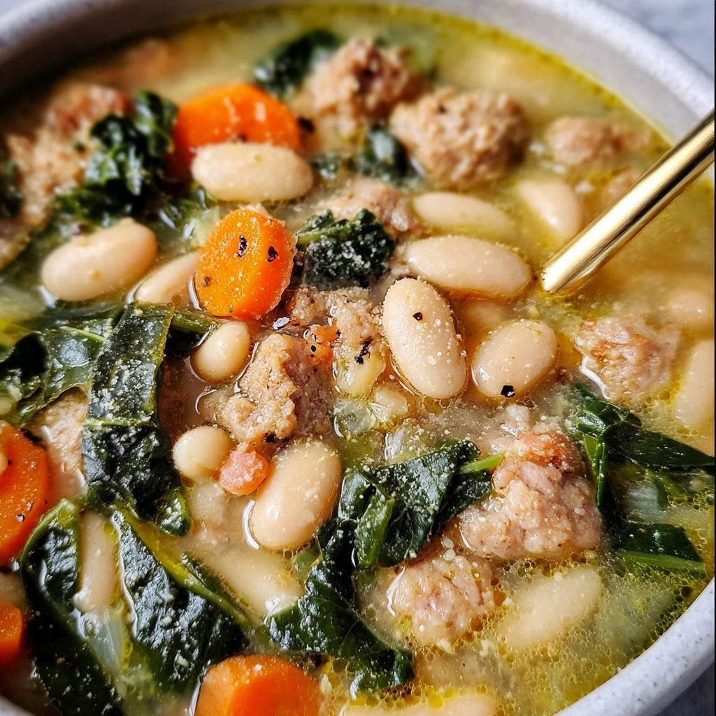 Italian Sausage Stew with White Beans Recipe - Recipe Image