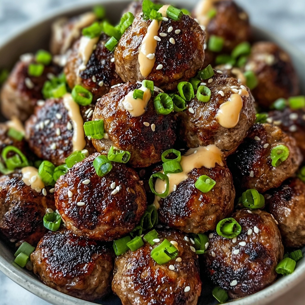 Korean BBQ Meatballs Recipe - Recipe Image