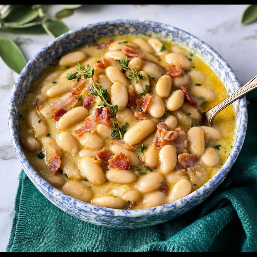 Creamy Southern Butter Beans Recipe - Recipe Image