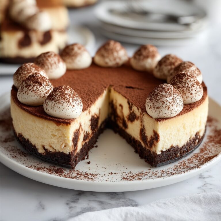 Tiramisu Cheesecake Recipe