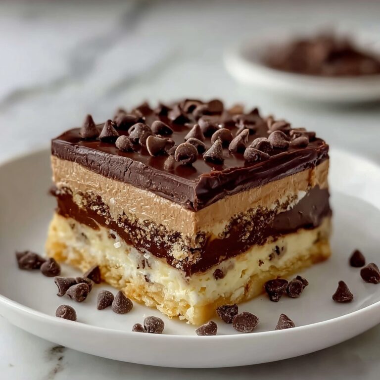 Chocolate Peanut Butter Lasagna Recipe