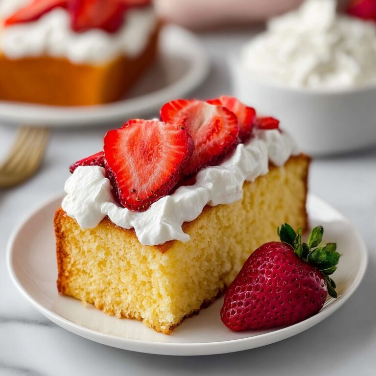 Strawberry Shortcake with Pound Cake Recipe