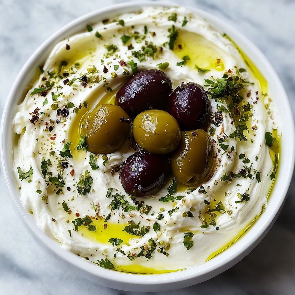 Whipped Feta with Tangy Olives Recipe - Recipe Image