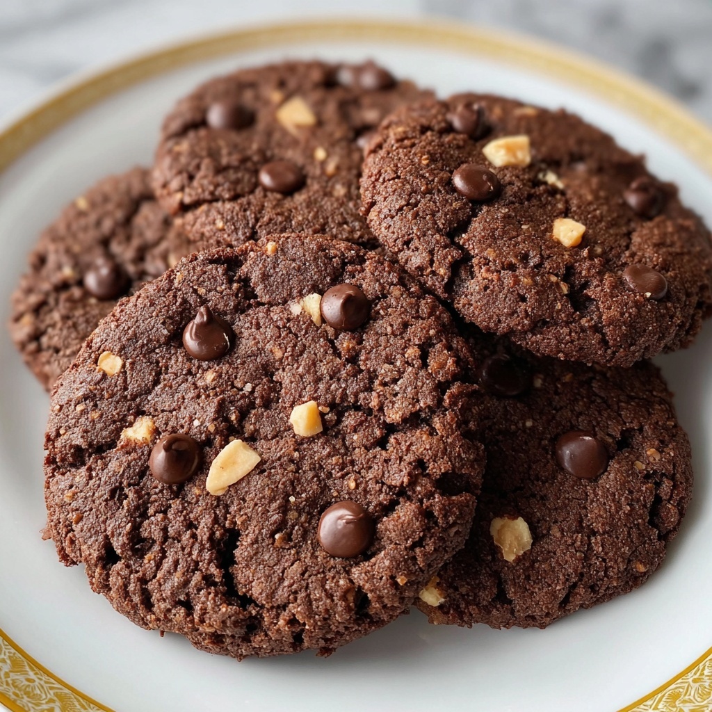 Almond Flour Chocolate Cookies Recipe - Recipe Image