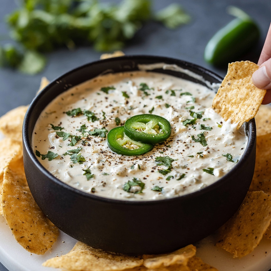White Queso Dip Recipe - Recipe Image