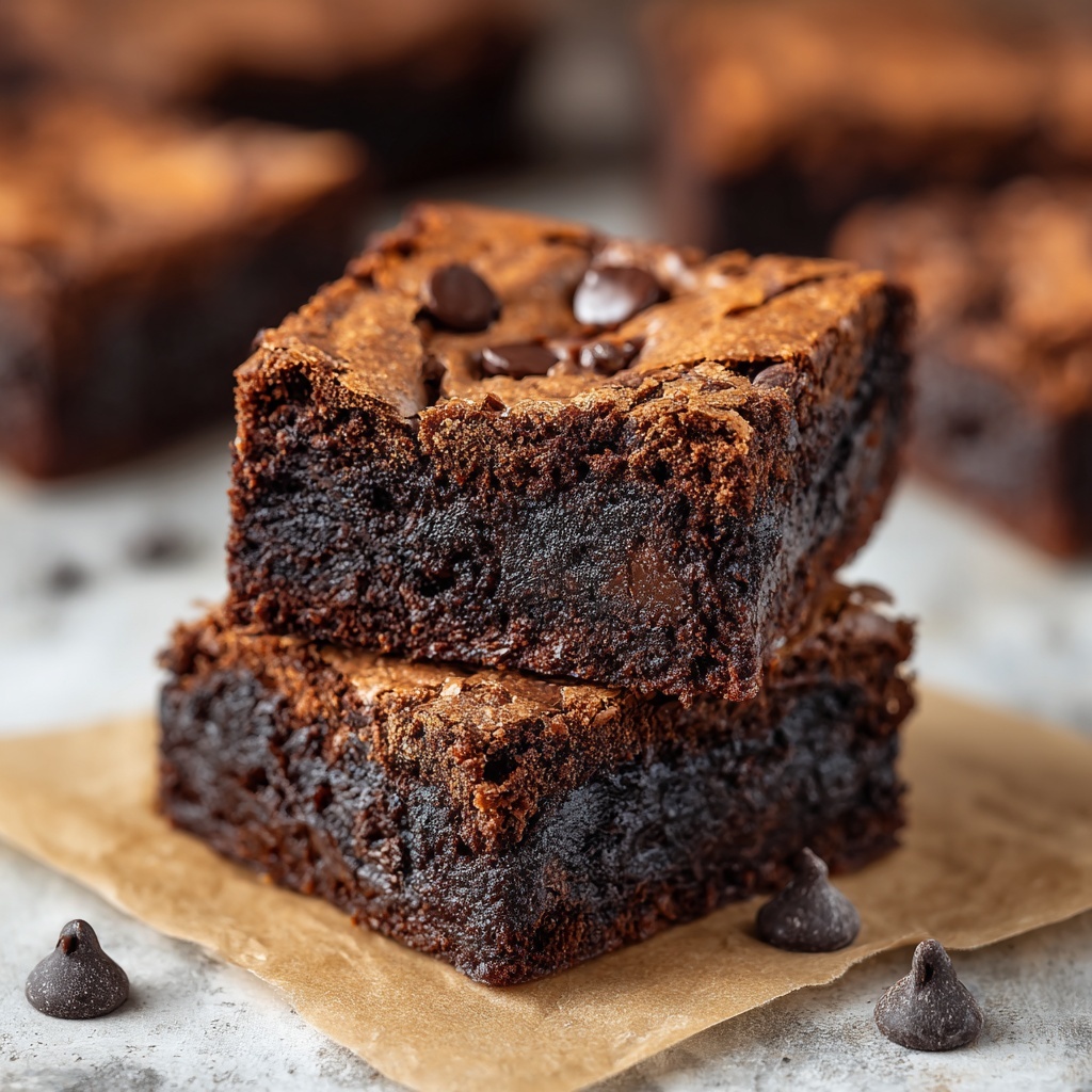 Best Fudgy Keto Brownies Recipe - Recipe Image