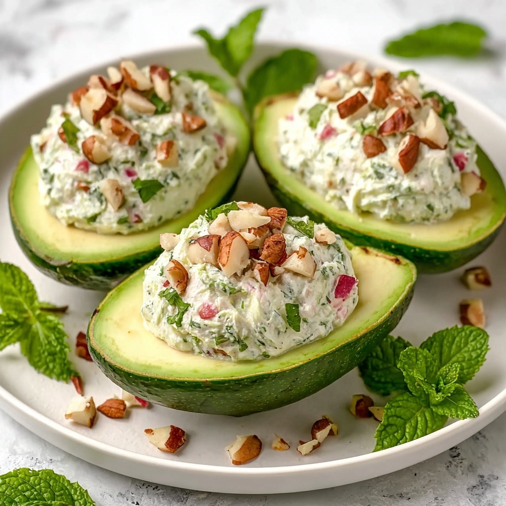 Crab Salad Stuffed Avocados Recipe - Recipe Image