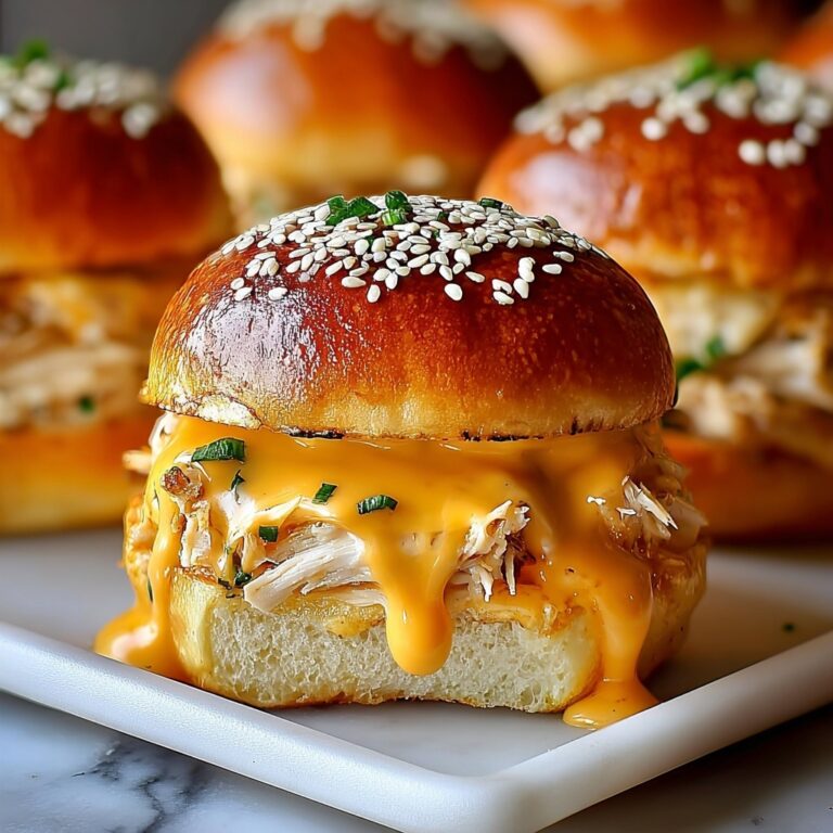 Turkey Cheese Sliders Recipe