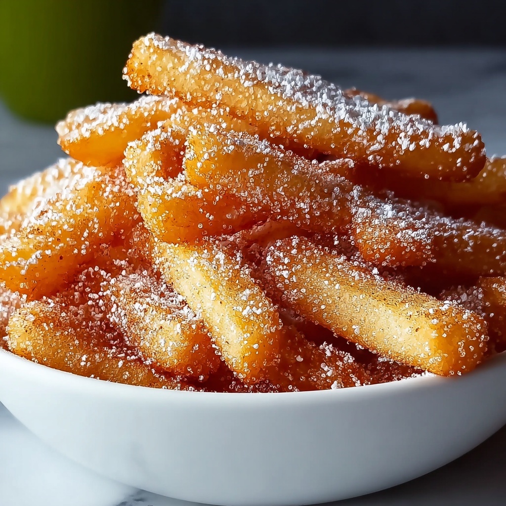 Crispy Air Fryer Apple Fries Recipe - Recipe Image