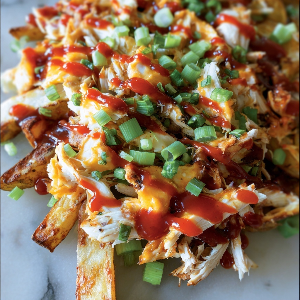 Chicken Loaded Fries Recipe - Recipe Image