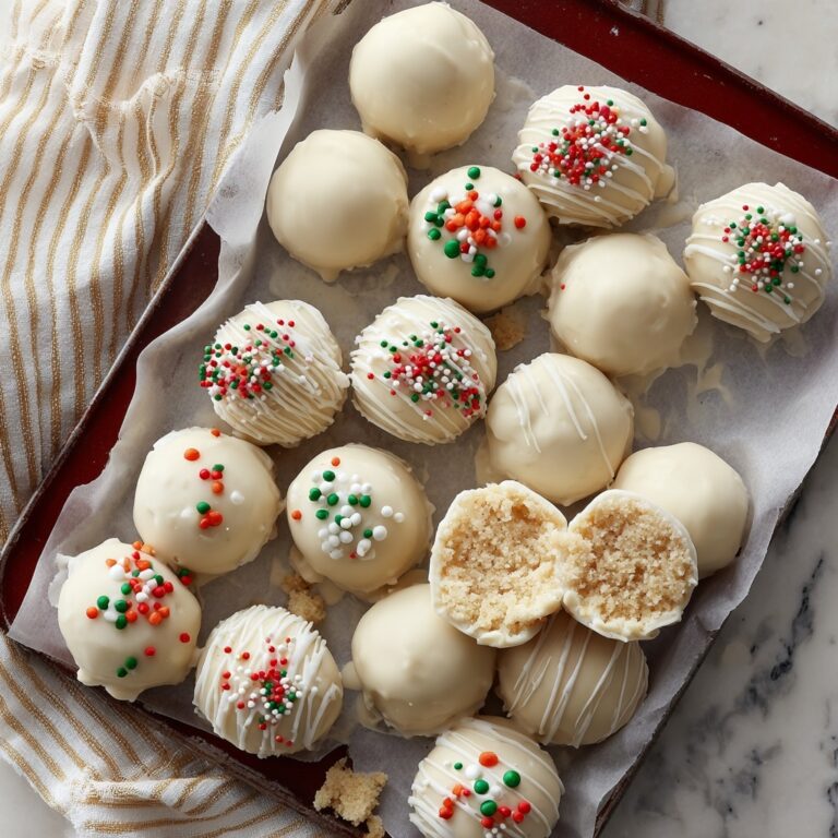 Sugar Cookie Truffles Recipe