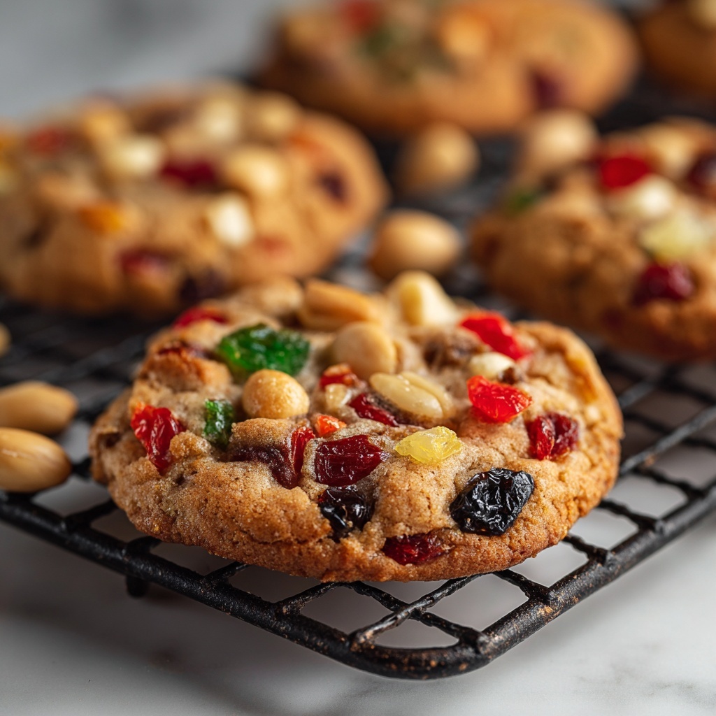 Old Fashioned Fruitcake Cookies Recipe - Recipe Image