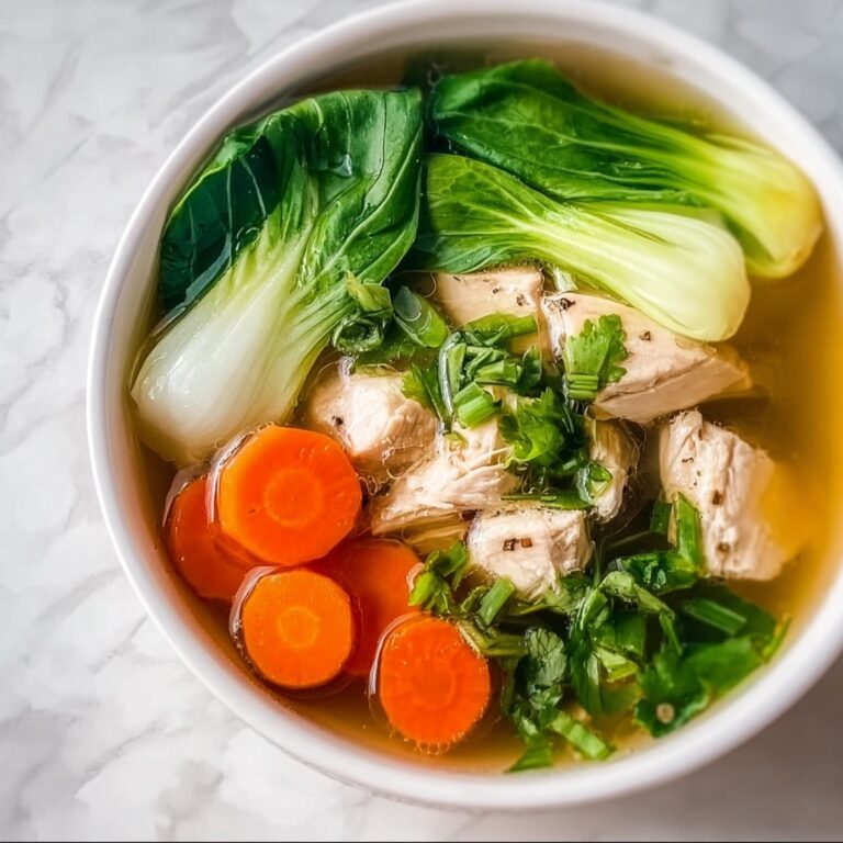 Bok Choy Chicken Soup Recipe