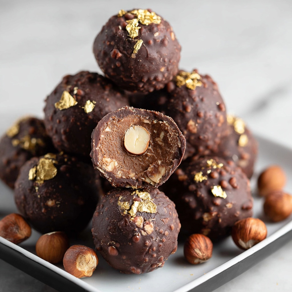 Vegan Ferrero Rocher Recipe - Recipe Image