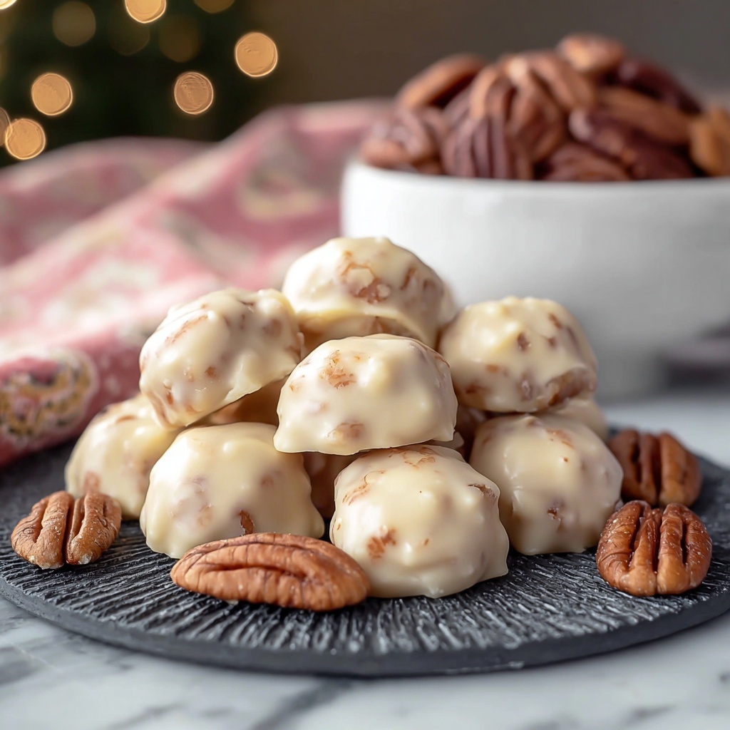 Easy Vanilla Pecan Pralines Recipe - Recipe Image