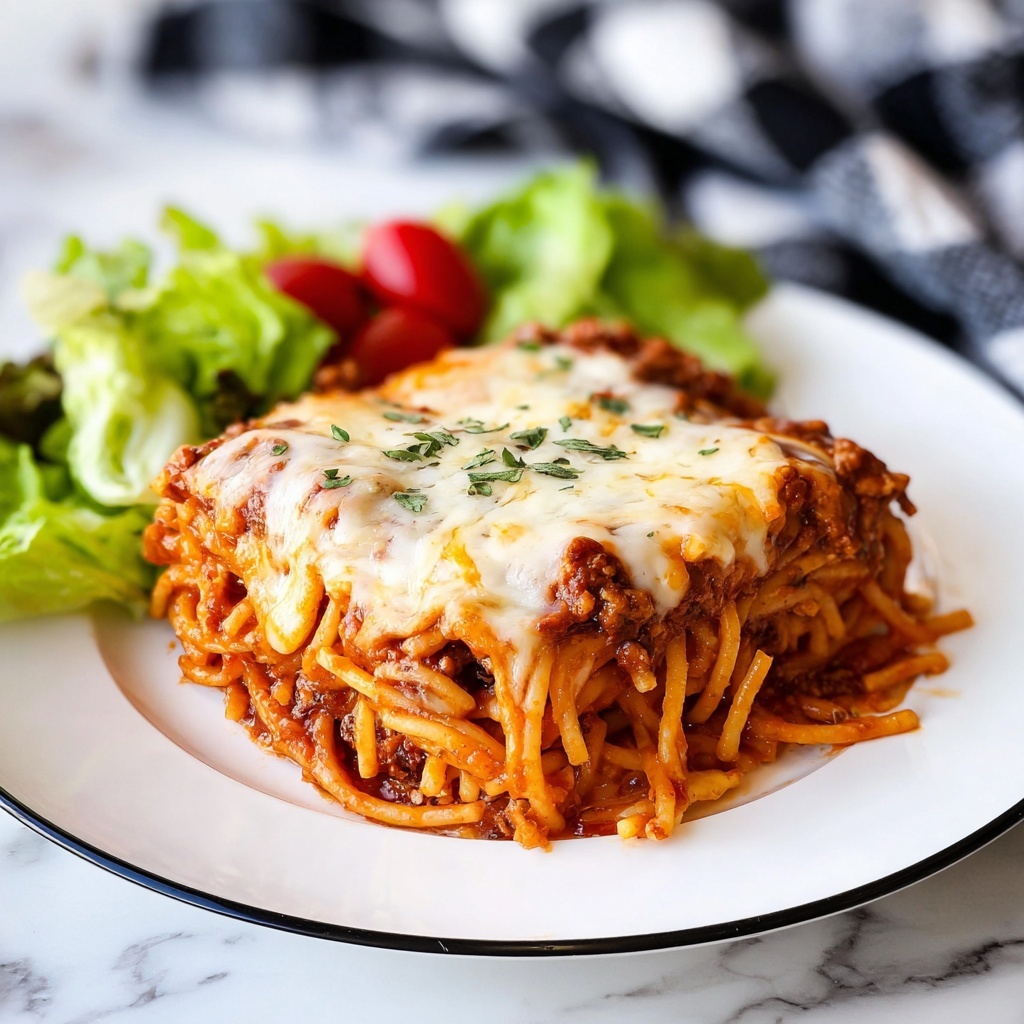 Baked Spaghetti Recipe - Recipe Image